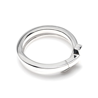 Tiffany Sterling Silver T Square Wrap Ring 53 6.5 5 of 5