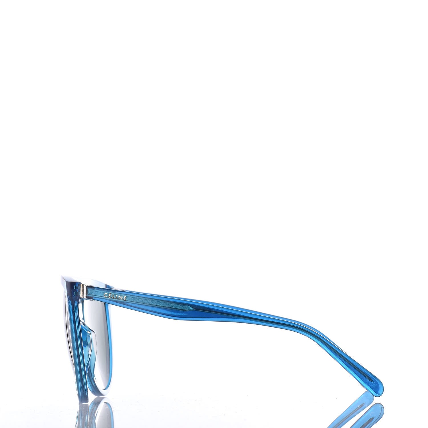 Celine Acetate Thin Shadow Sunglasses CL41435/S Blue 3 of 6