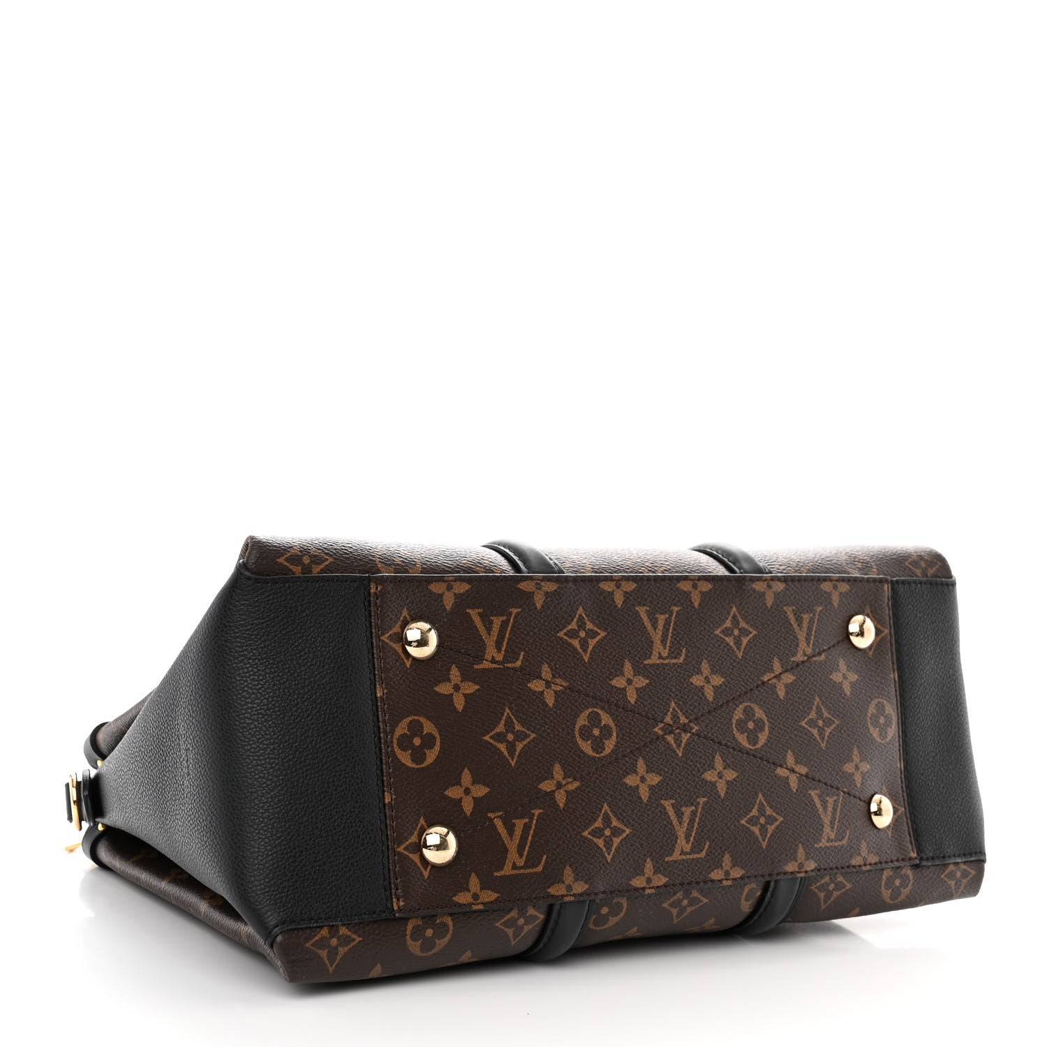 Louis Vuitton Monogram Soufflot MM Black 4 of 12