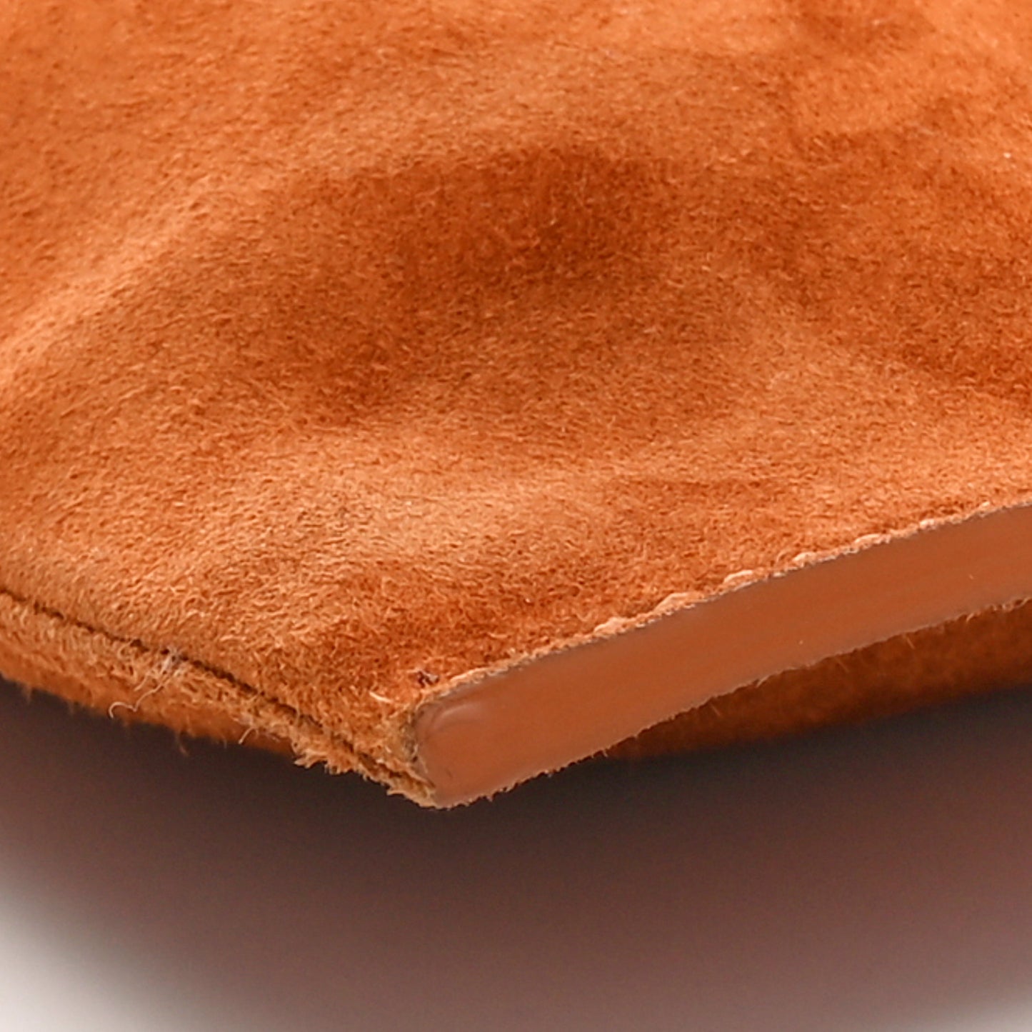 Suede Calfskin Small Sara Tote Caramel