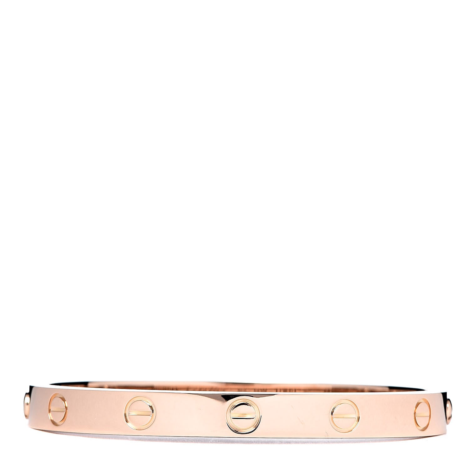 Cartier 18K Pink Gold LOVE Bracelet 16 3 of 6