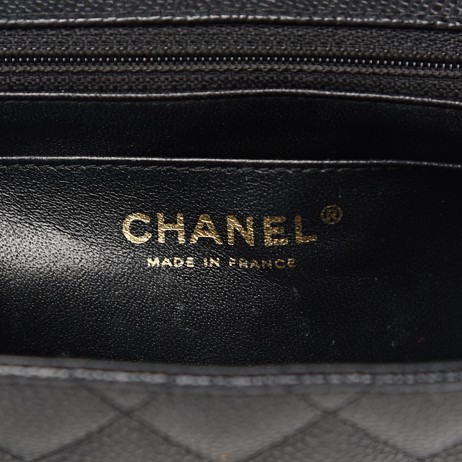 Chanel Caviar Quilted Mini Square Flap Black 5 of 13
