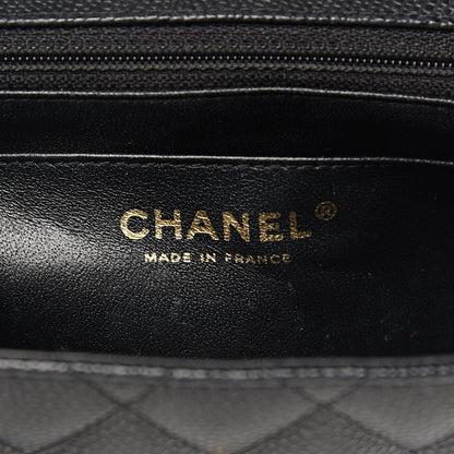 Chanel Caviar Quilted Mini Square Flap Black 5 of 13