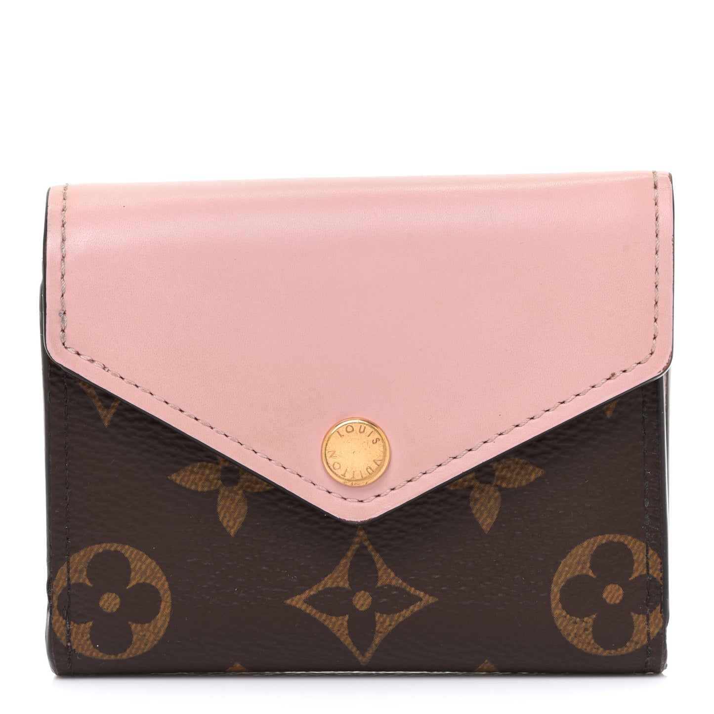 Monogram Zoe Wallet Rose Ballerine