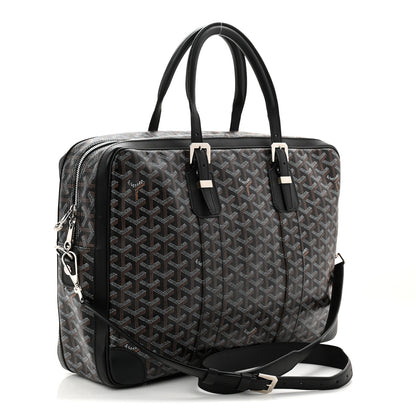 Goyard Goyardine Ambassade MM Briefcase Black 4 of 17