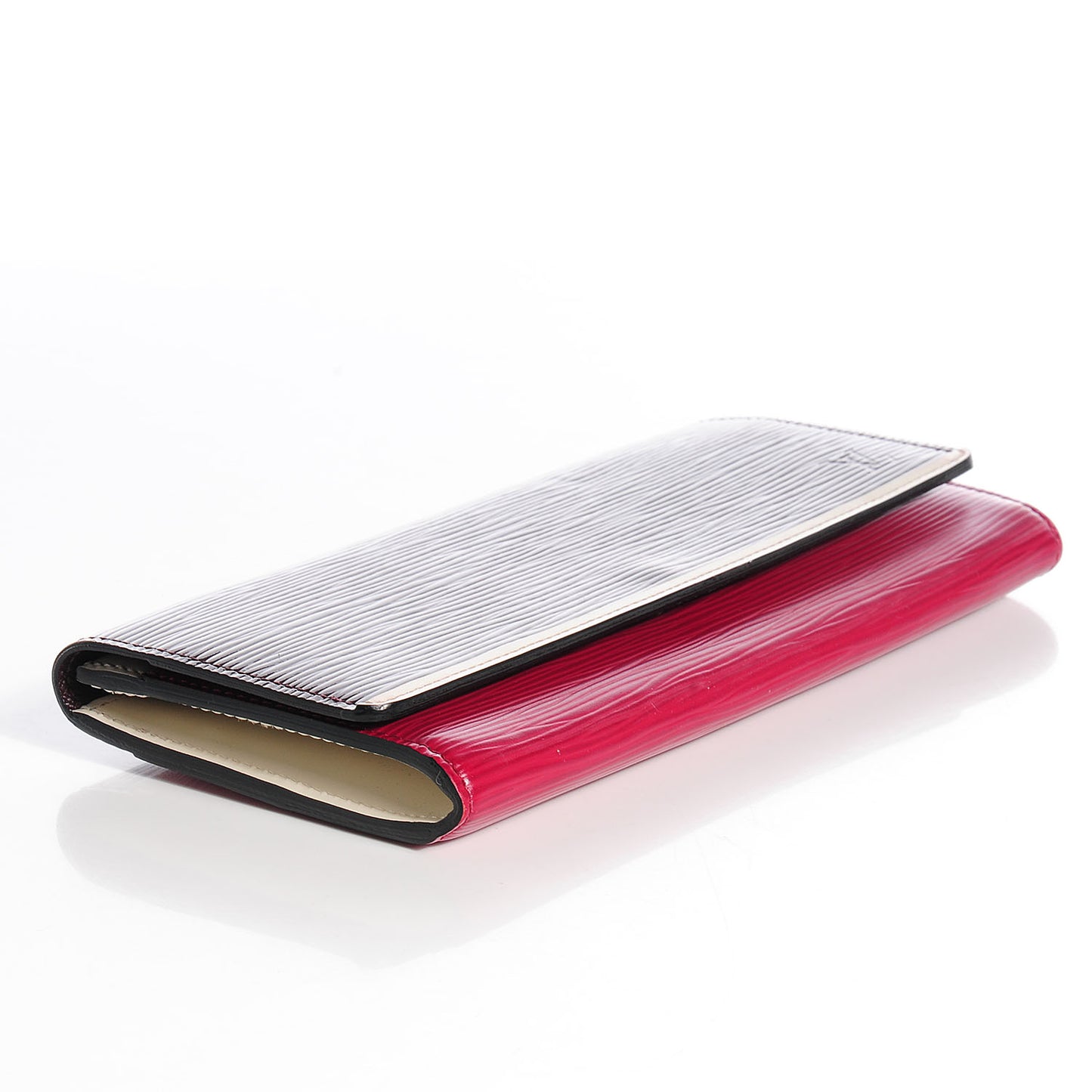 Electric Epi Flore Wallet Tri-Color Prune