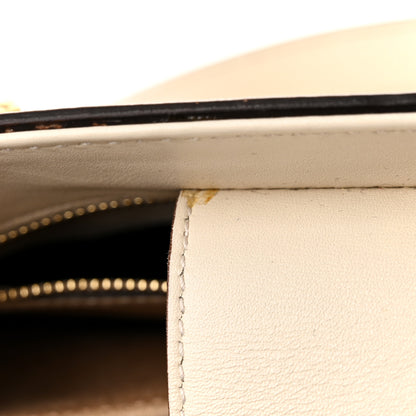 Gucci Calfskin Medium Sylvie Top Handle Tote White 11 of 12