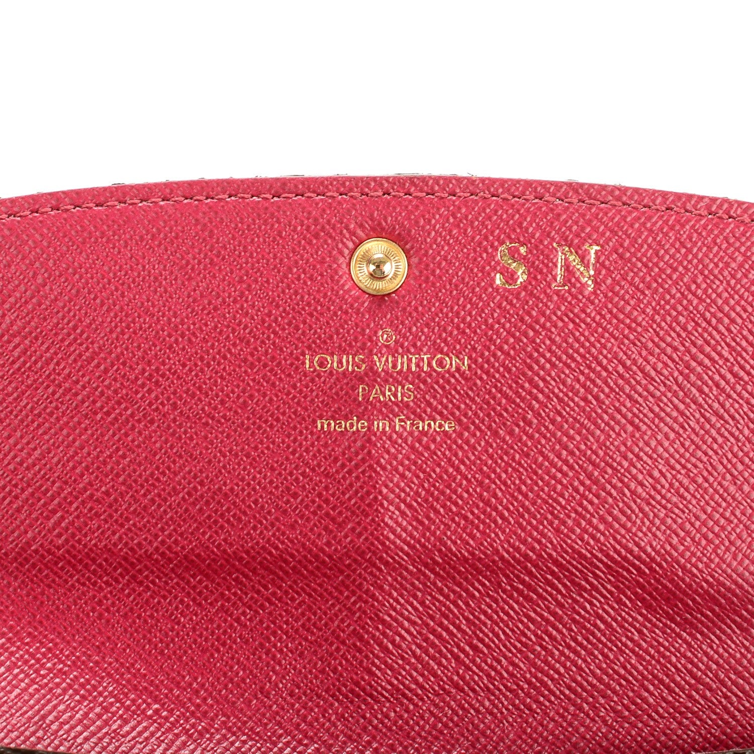 Louis Vuitton Monogram Emilie Wallet Fuchsia 6 of 7