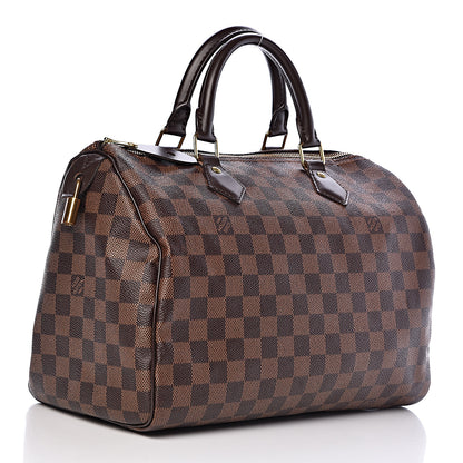 Louis Vuitton Damier Ebene Speedy 30 3 of 11