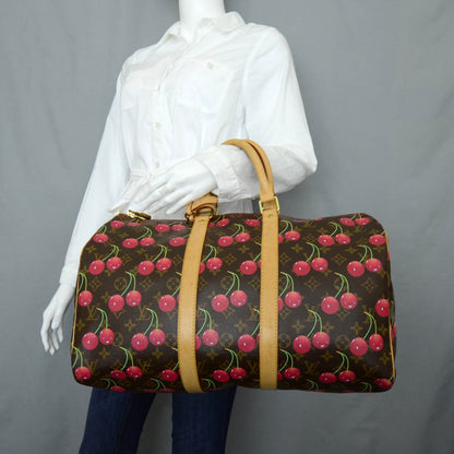 Louis Vuitton Monogram Cerises Keepall 45 2 of 11