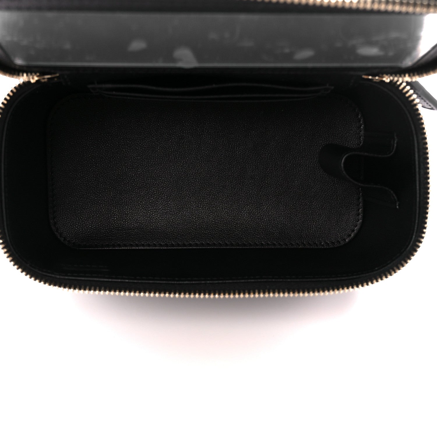 Chanel Caviar Quilted Enamel Coco Casino Small Vanity Case With Chain Black 5 of 12
