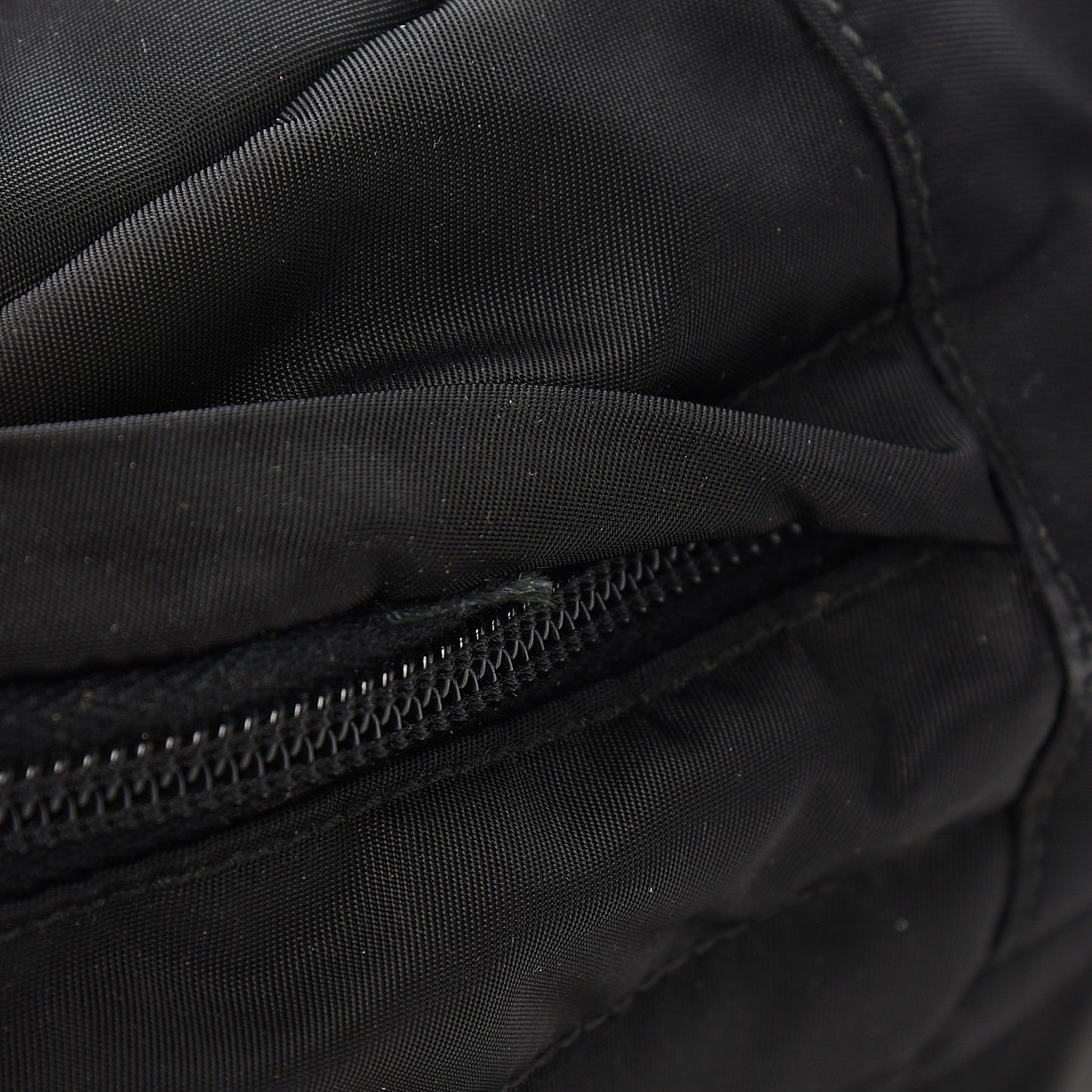 Tessuto Nylon Saffiano Tote Backpack Black