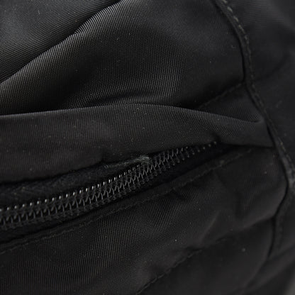 Prada Tessuto Nylon Saffiano Tote Backpack Black 7 of 10