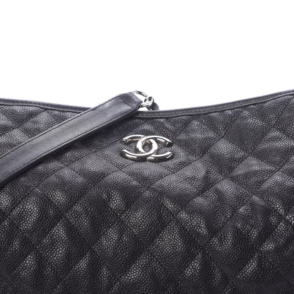 Chanel Caviar Quilted French Riviera Hobo Black 12 of 13