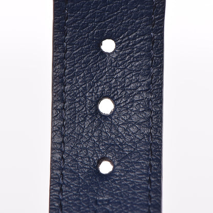 Louis Vuitton Crocodile LV Slim Bracelet 21 Navy 9 of 10