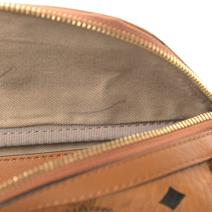 MCM Visetos Stark Belt Bag Cognac 10 of 10