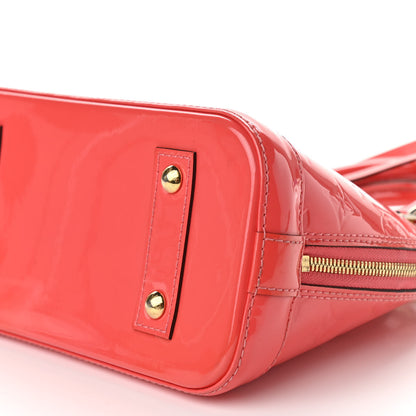 Louis Vuitton Vernis Alma BB Rose Litchi 9 of 11