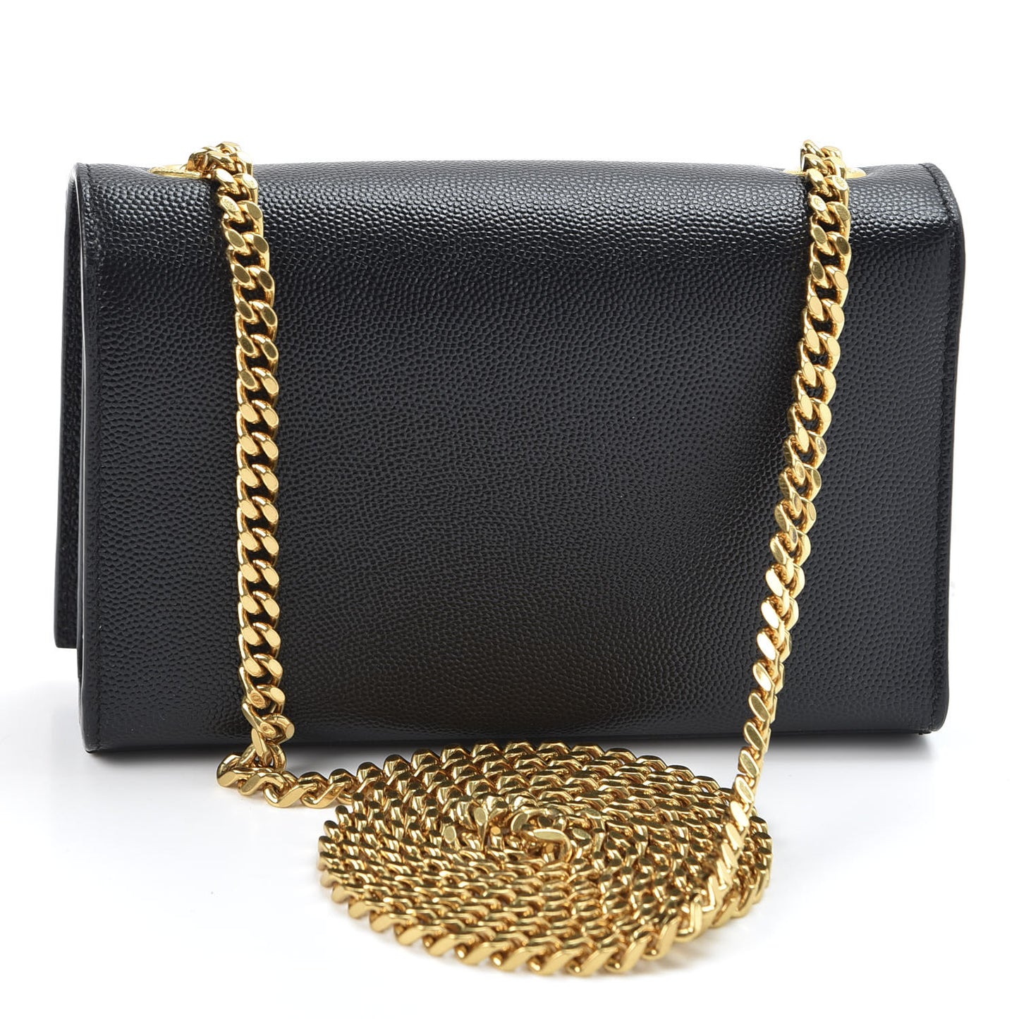 Grain De Poudre Small Monogram Kate Satchel Black