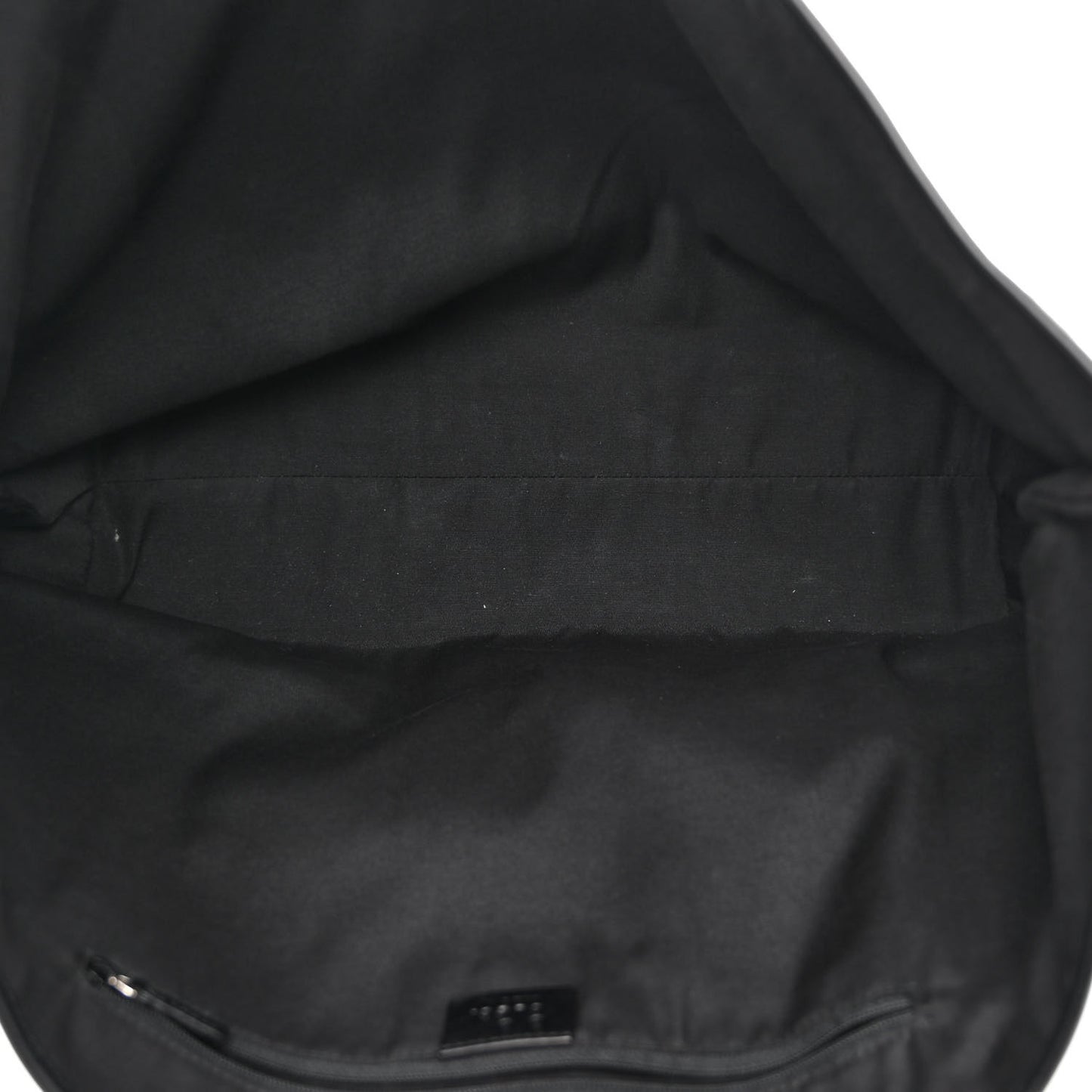 Metallic Monogram Large Tote Black
