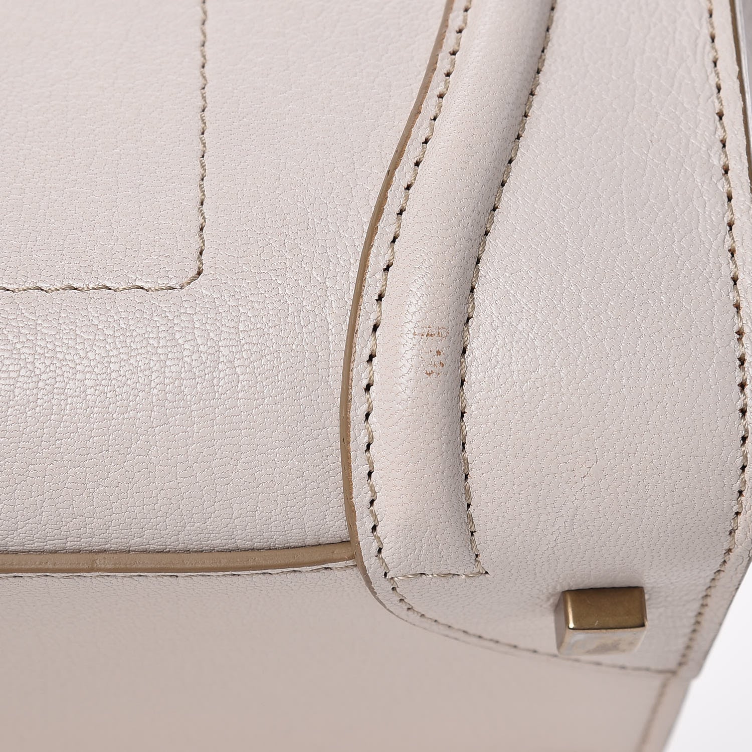 Celine Goatskin Mini Luggage White 21 of 21