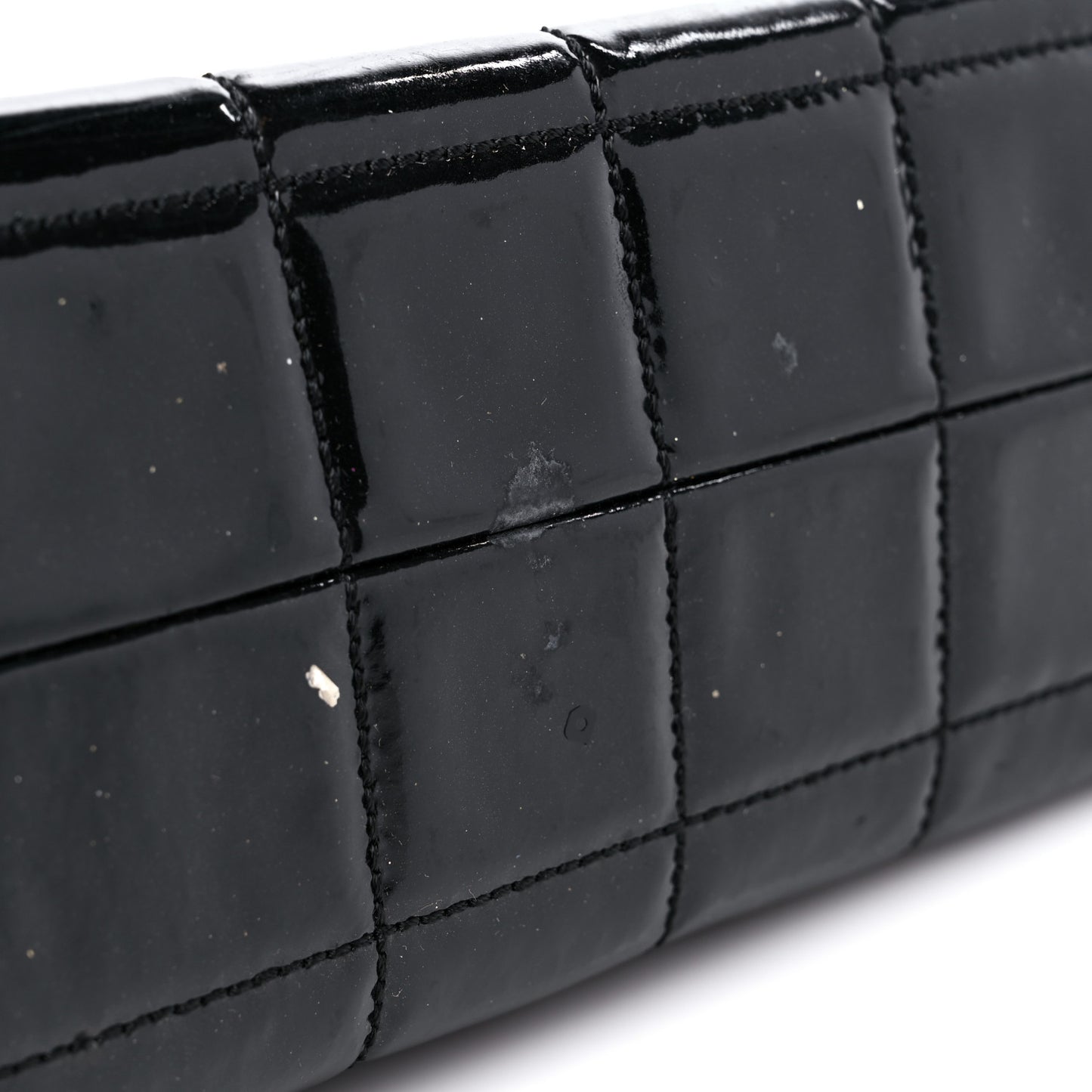 Patent Chocolate Bar CC Tote Black