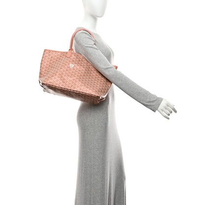 Goyard Iridescent Goyardine Saint Louis PM Pearly Coral 2 of 11