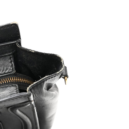 Celine Smooth Calfskin Nano Luggage Black 12 of 12