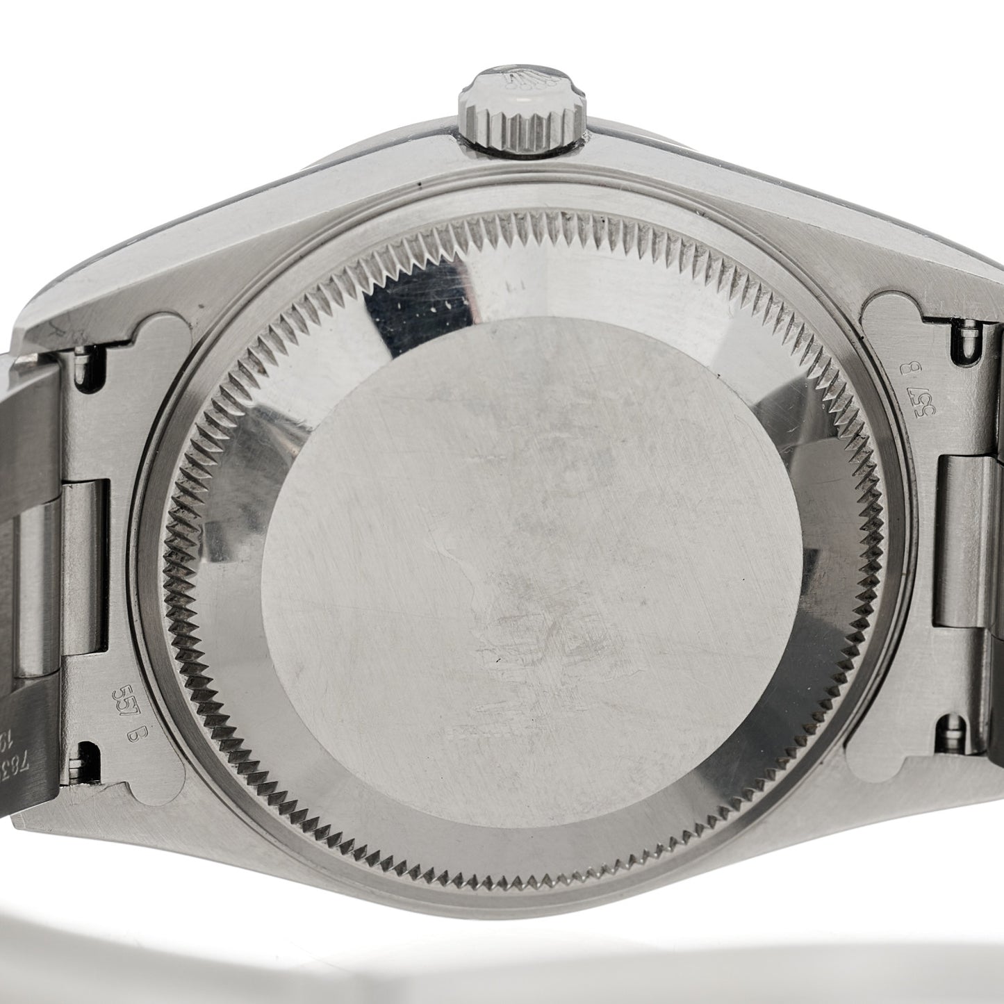 Stainless Steel 34mm Oyster Perpetual Date Watch Black 15200