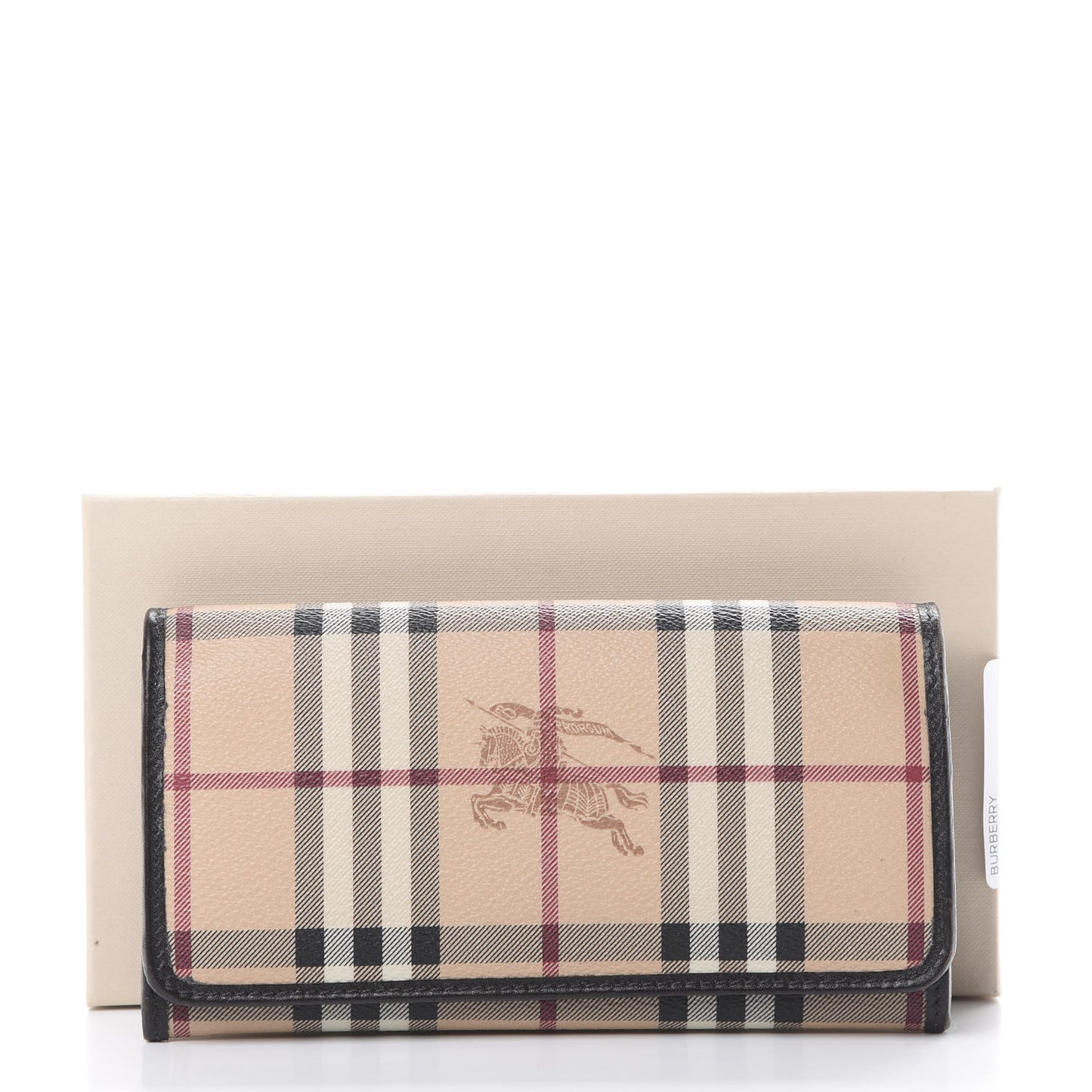 Haymarket Check Penrose Continental Wallet Chocolate