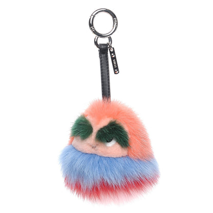 Fendi Mink Fox Fur Kid Monster Bag Bug Charm Multicolor 1 of 5