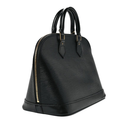 Louis Vuitton Epi Alma PM Black 3 of 13
