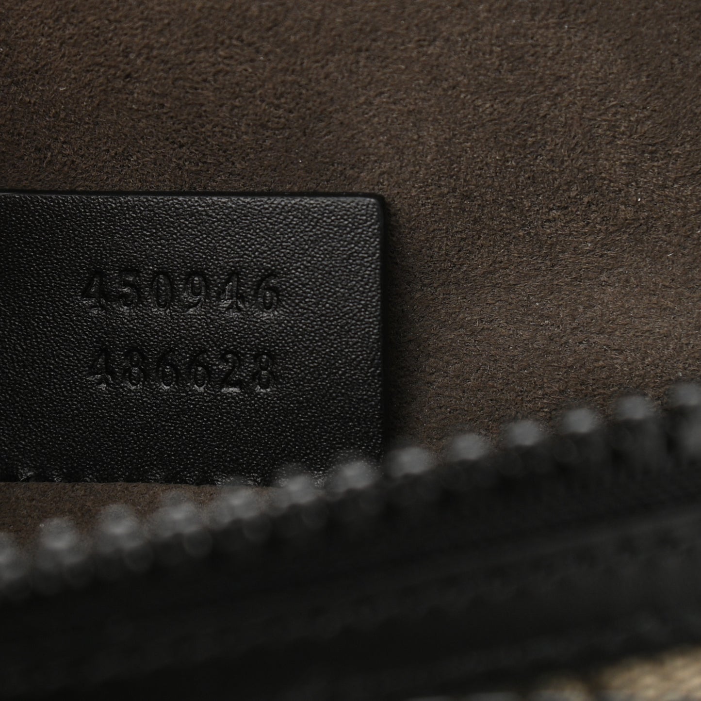 GG Supreme Monogram Belt Bag Black