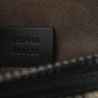 Gucci GG Supreme Monogram Belt Bag Black 7 of 10