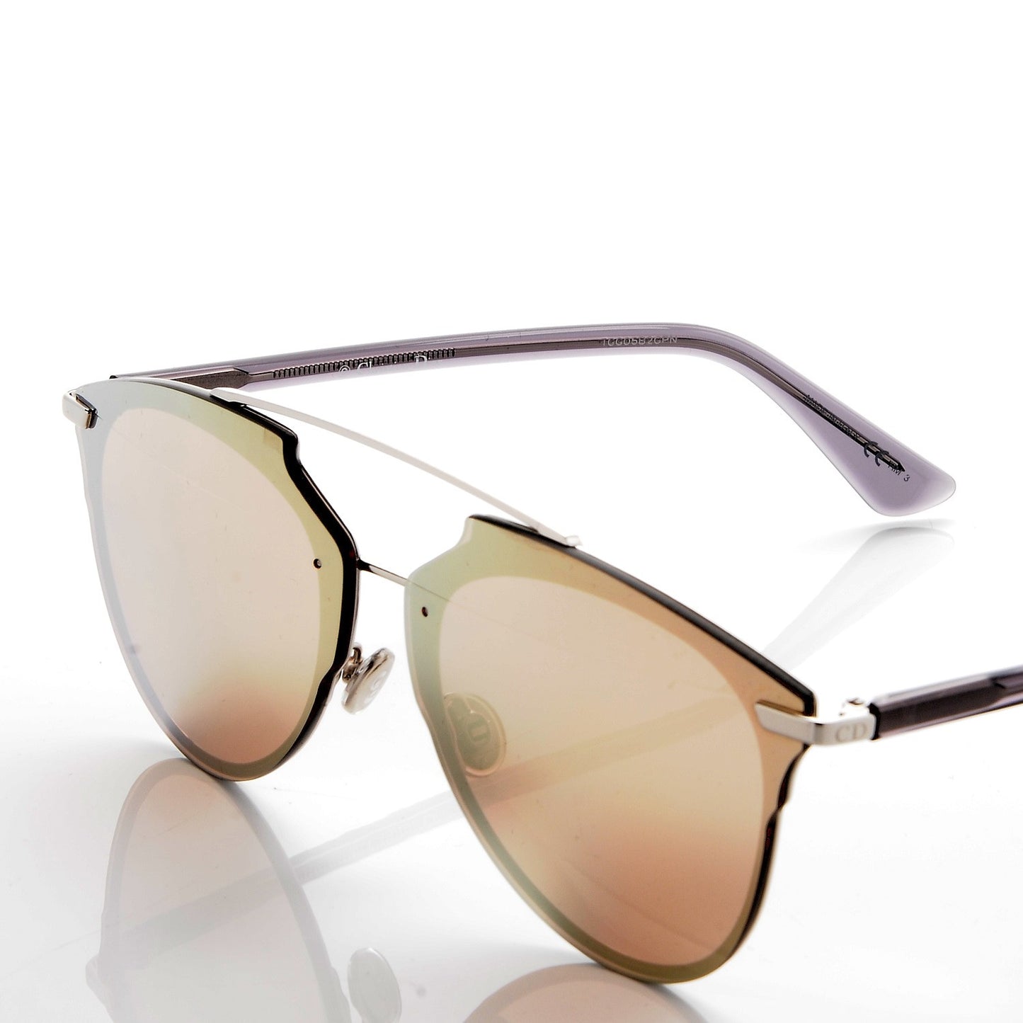 Reflected P Sunglasses Palladium Gold