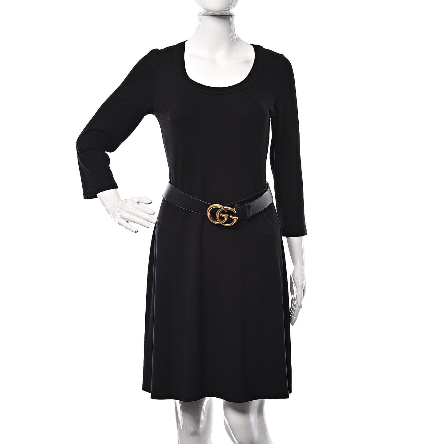 Calfskin Double G 40mm Belt 100 40 Black