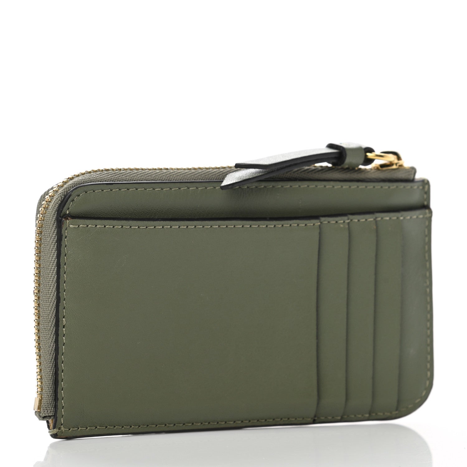 Chloe Crocodile Embossed Calfskin C Small Purse Misty Forest 3 of 8