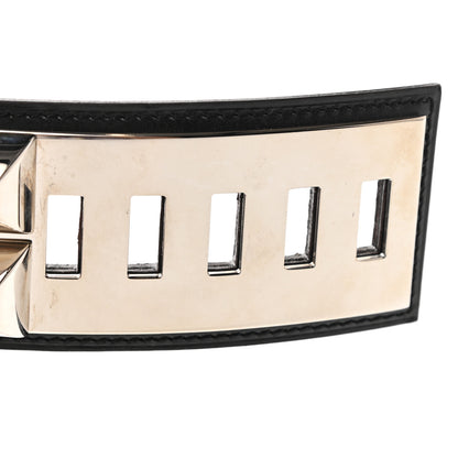 Hermes Box Collier De Chien CDC Belt 85 Black 4 of 5