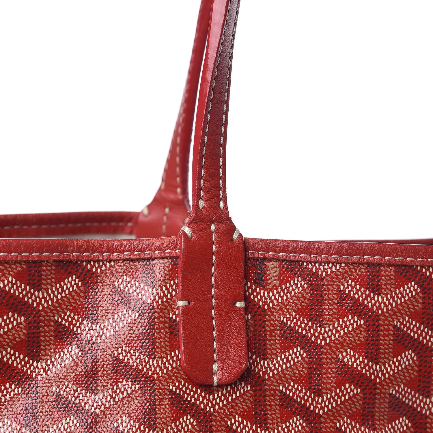 Goyard Goyardine Saint Louis PM Red 15 of 16