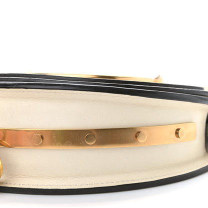 Chloe Calfskin Small Nile Bracelet Minaudiere Bag Off White 8 of 10