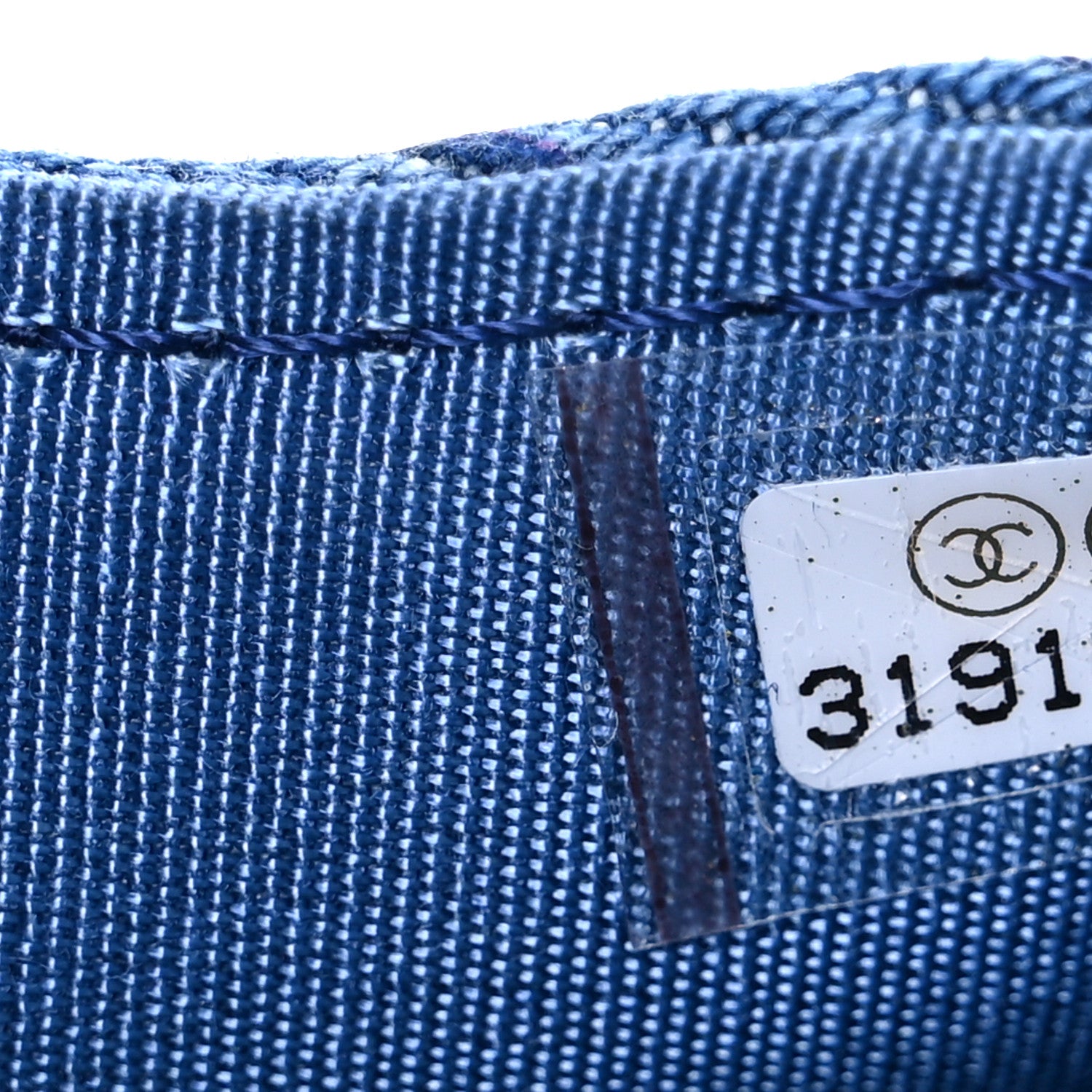 Chanel Denim Quilted Denim Mood Belt Bag Blue Multicolor 7 of 10