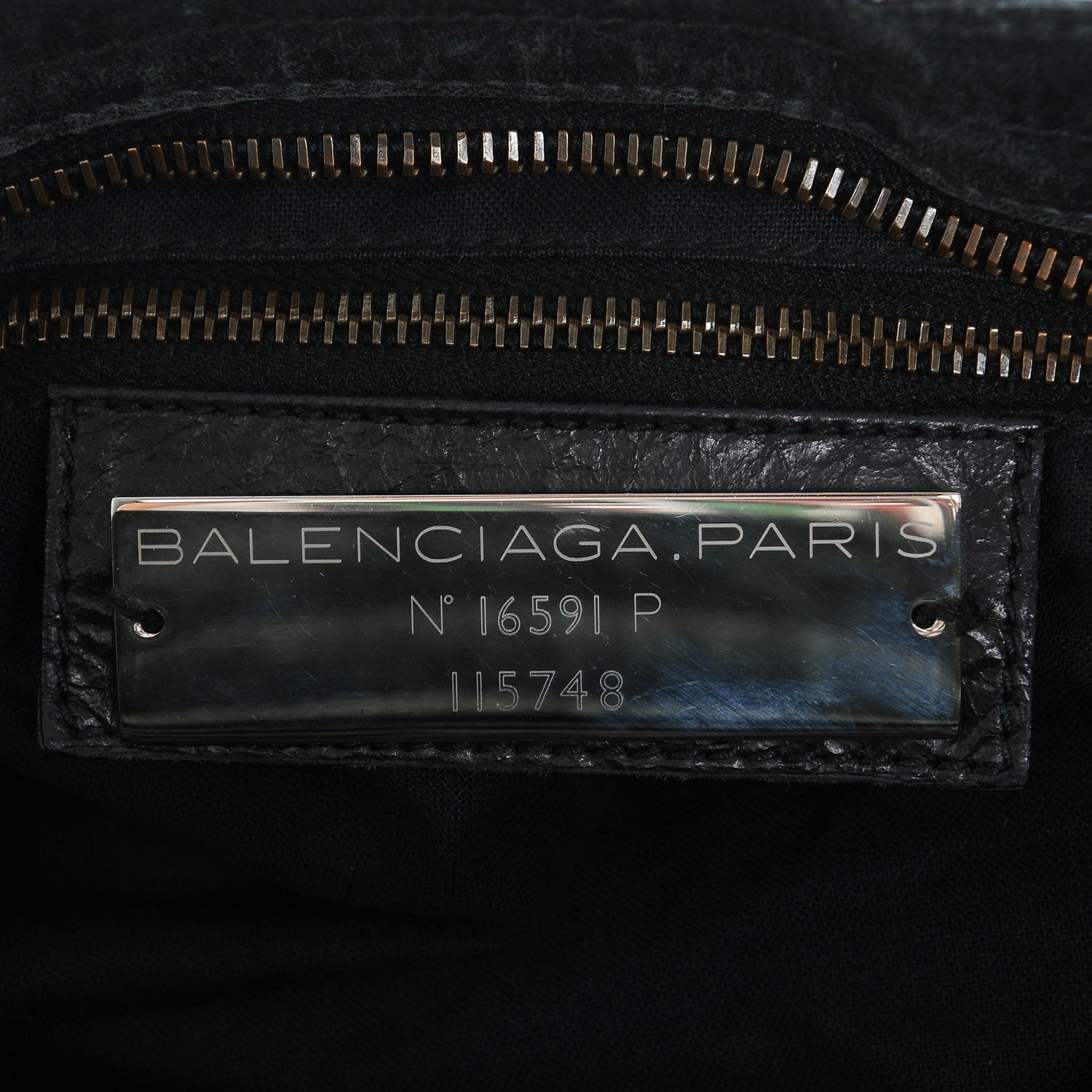 Balenciaga Agneau Classic Hardware City Black 6 of 11