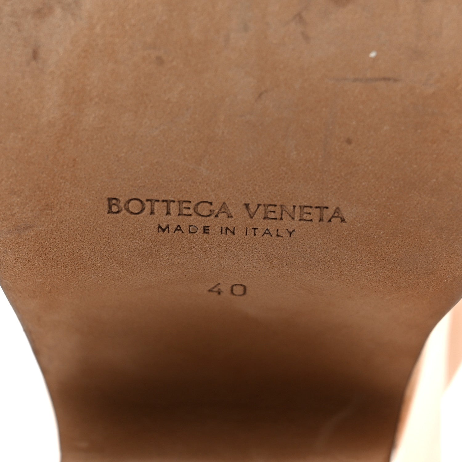 Bottega Veneta Nappa Slide Platform 115 Wedge Sandals 40 Macaroon 7 of 9