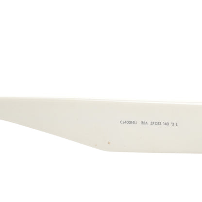 Celine Acetate Monochroms Square Sunglasses CL40214U White 5 of 8