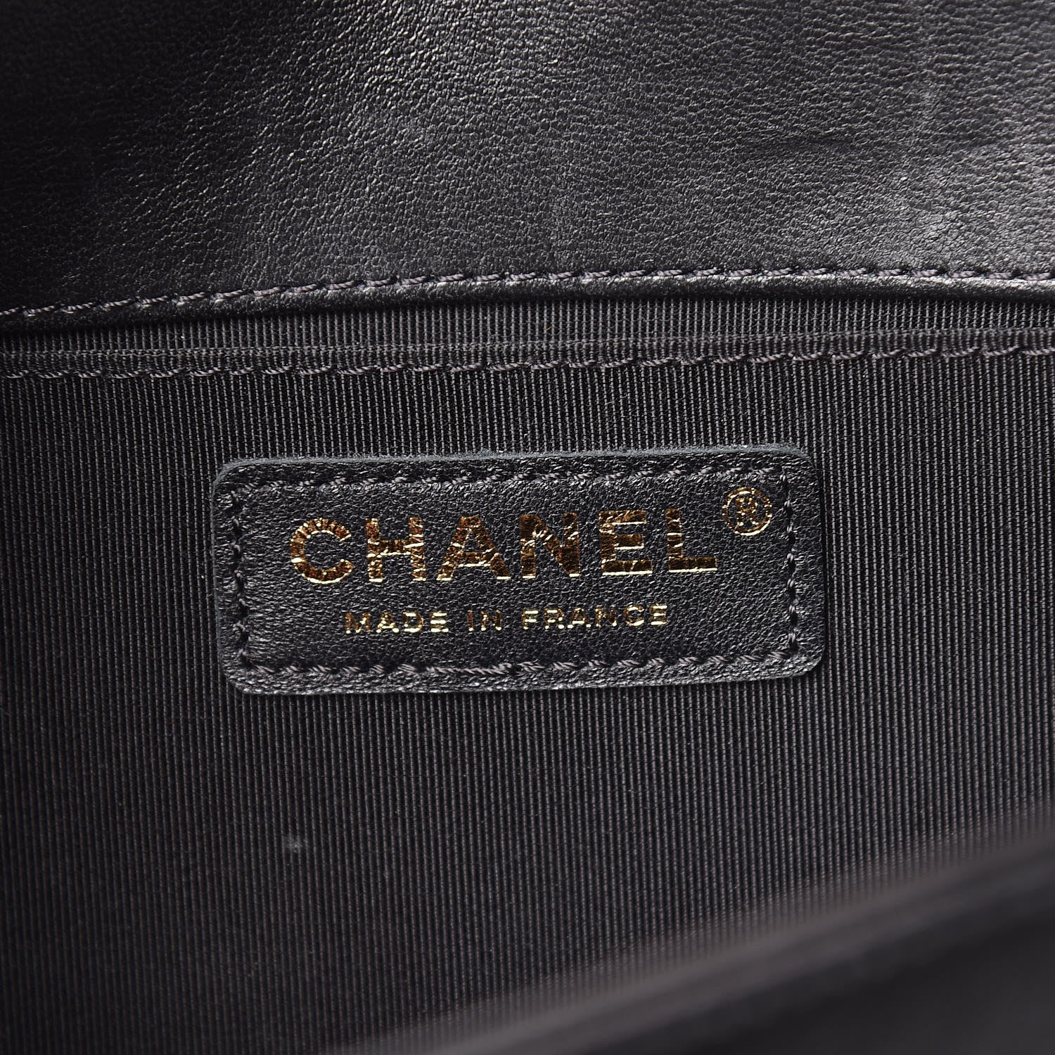 Chanel Lambskin Quilted Medium Boy Flap Black 6 of 16