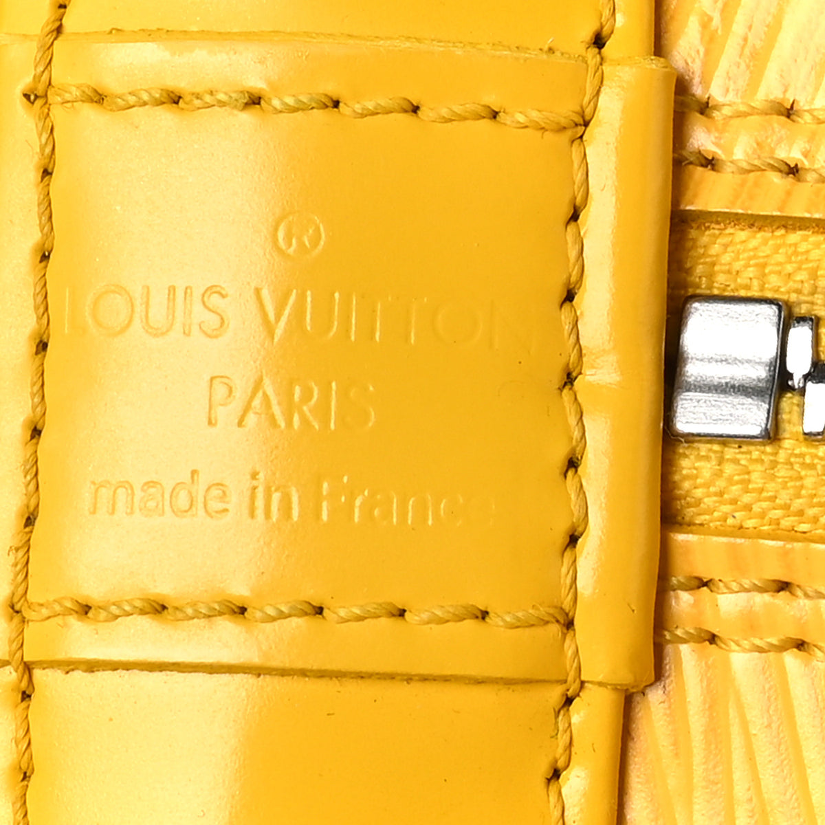 Louis Vuitton Epi Alma PM Citron 6 of 10