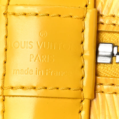 Louis Vuitton Epi Alma PM Citron 6 of 10