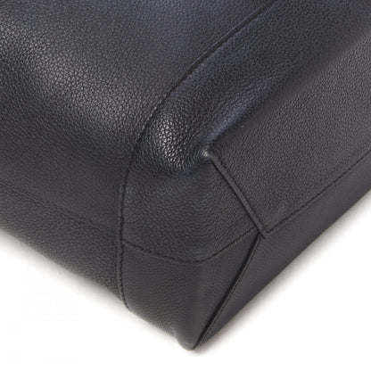 Louis Vuitton Calfskin Lockme Backpack Black 6 of 10