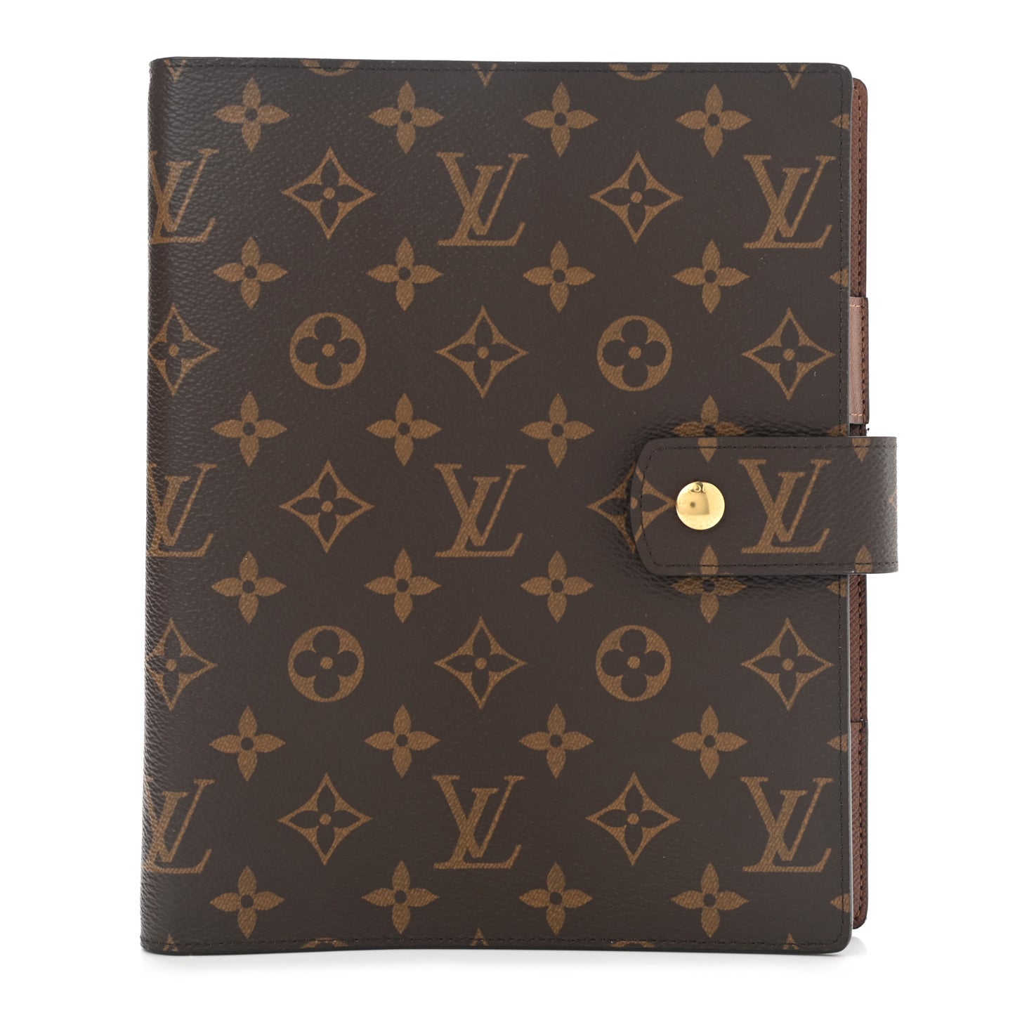 Monogram Large Ring Agenda Cover