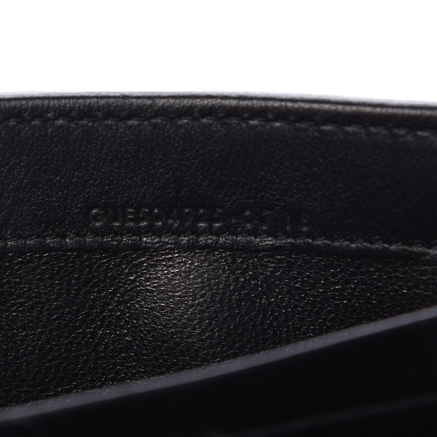 Saint Laurent Lambskin Y Quilted Monogram Large Loulou Flap Wallet Black 7 of 13