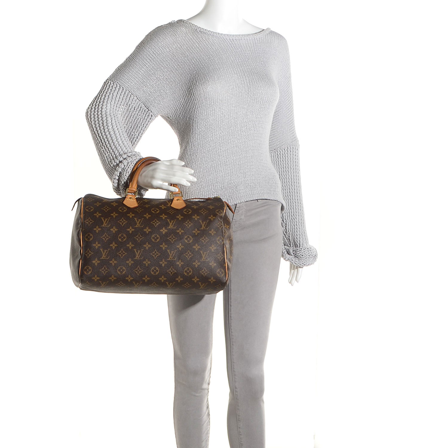 Louis Vuitton Monogram Speedy 35 2 of 7